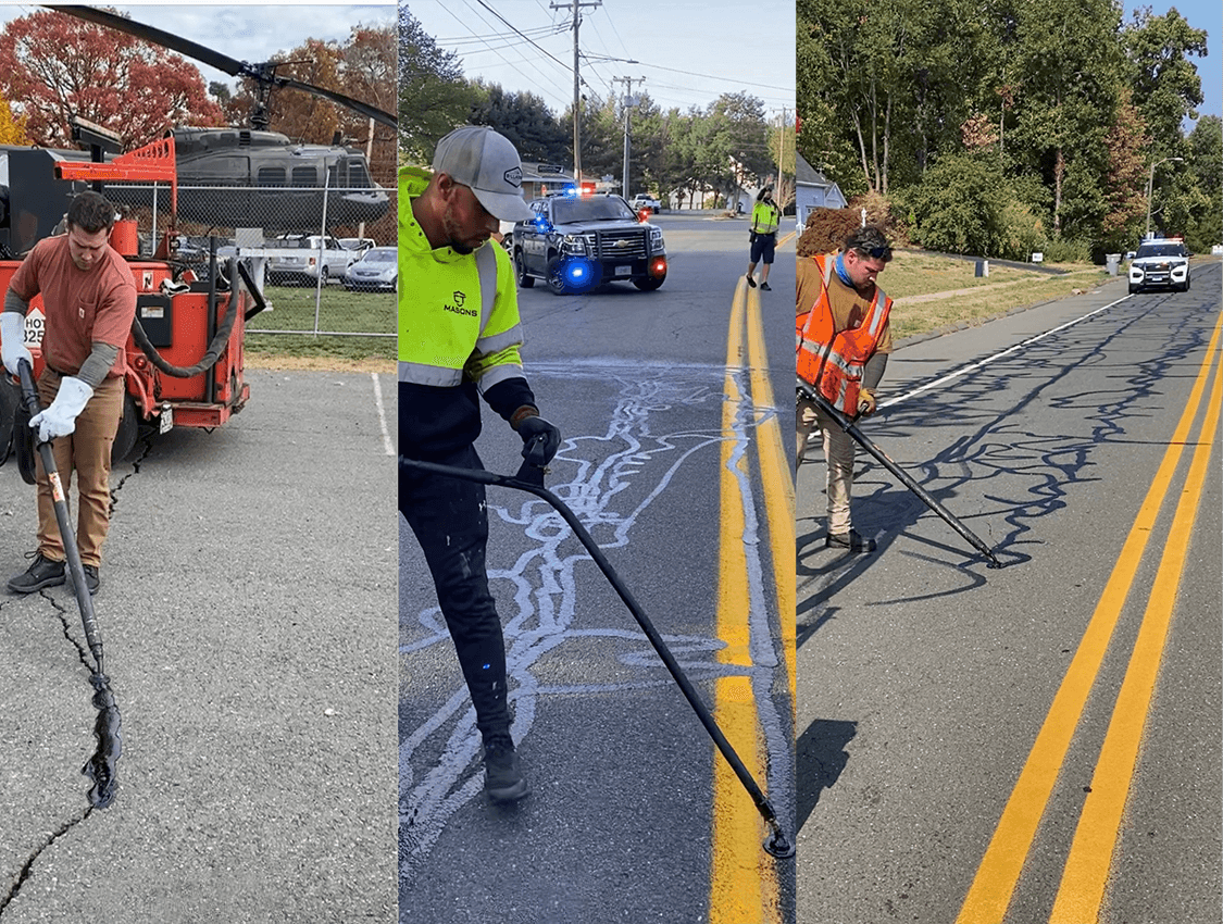 Connecticut commercial sealcoating project completed by U-SEAL USA